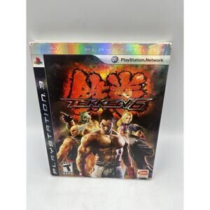 Tekken 6 PS3 PlayStation 3 Complete CIB With Slipcover